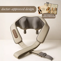 ZenKnead™ Pro 26W Deep Tissue Neck & Shoulder Massager – Wireless Shiatsu Back Pain Relief